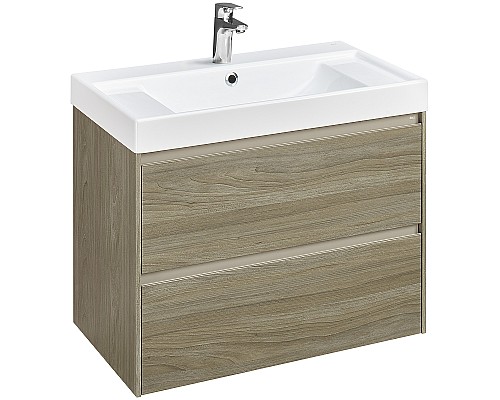 Тумба под раковину Roca Ona 80 A857630511 подвесная Темный вяз