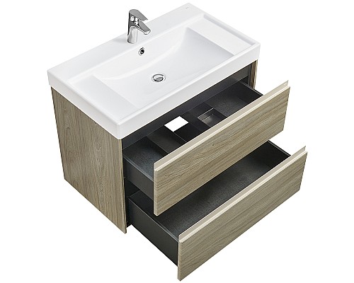 Тумба под раковину Roca Ona 80 A857630511 подвесная Темный вяз