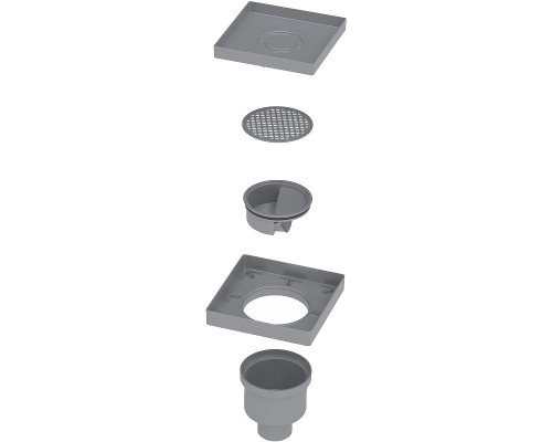 Душевой трап Berges Trend Keramik 150x150 под плитку
