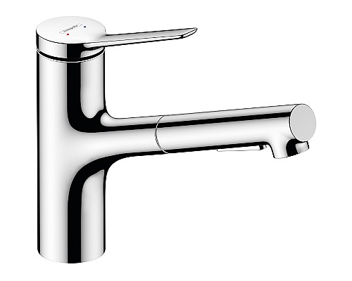 Смеситель для кухни Hansgrohe Zesis M33 2jet sBox lite 74803000 Хром