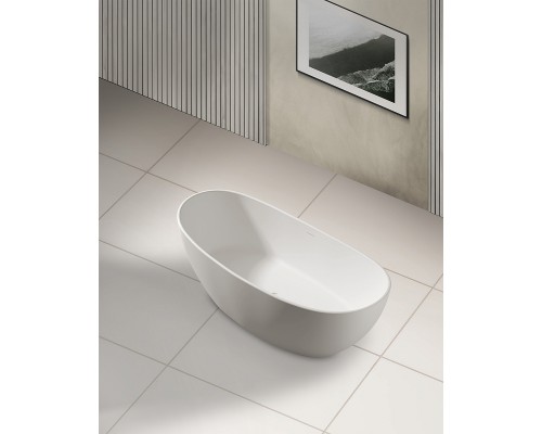 Ванна из искусственного камня Abber Stein 180x85 AS9615-1.8 без гидромассажа