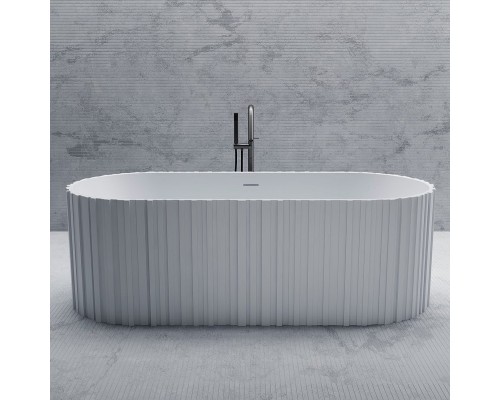 Ванна из искусственного камня Abber Stein 170x75 AS9653 без гидромассажа