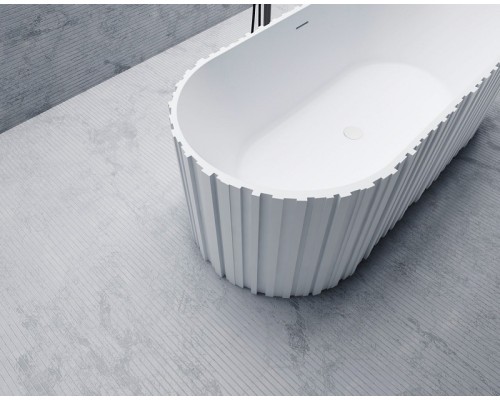 Ванна из искусственного камня Abber Stein 170x75 AS9653 без гидромассажа