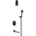 Душевая система Bronze de Luxe Scandi 14582-501B Черная