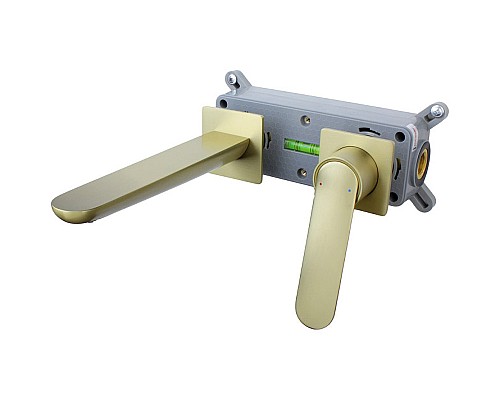 Смеситель для раковины Bronze de Luxe Icon 7006CG Золото матовое