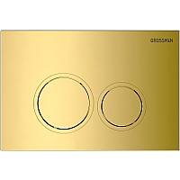 Клавиша смыва Grossman Galaxy 700.K31.01.300.300 Золото глянцевое