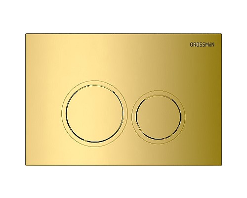 Клавиша смыва Grossman Galaxy 700.K31.01.300.300 Золото глянцевое