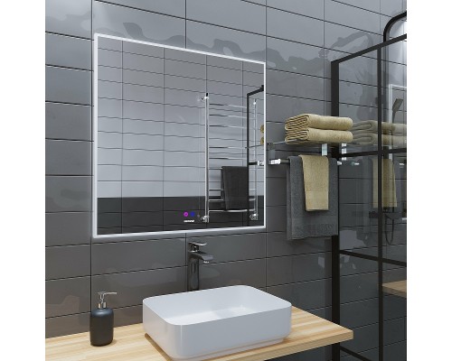 Зеркало Grossman Pragma-норма 80 188080 с подсветкой с сенсорным выключателем и подогревом