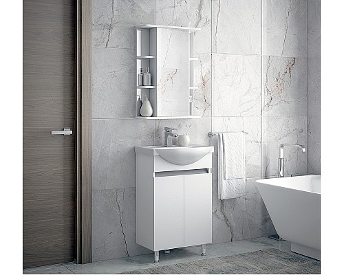 Тумба под раковину Corozo Джуно 50 M SD-00000691 Белая