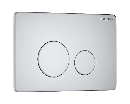 Клавиша смыва Grossman Style 700.K31.05.01M.01M Белая матовая