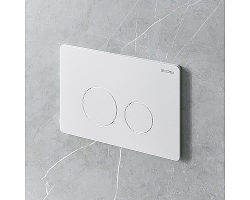 Клавиша смыва Grossman Style 700.K31.05.01M.01M Белая матовая