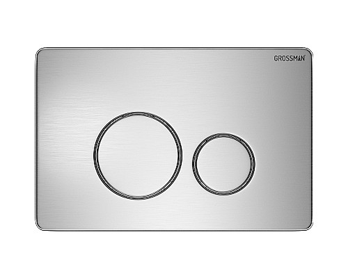 Клавиша смыва Grossman Style 700.K31.05.12M.12M Хром сатиновый