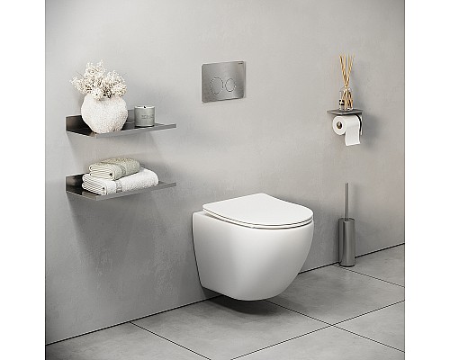 Клавиша смыва Grossman Style 700.K31.05.12M.12M Хром сатиновый