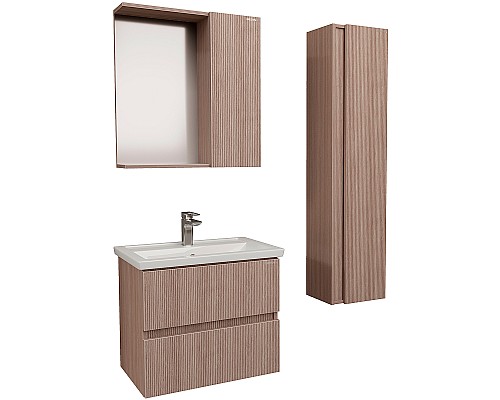 Зеркало со шкафом Grossman Юнит 70 2070112 Кадена вуд