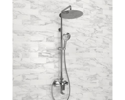 Душевая система WasserKRAFT A166.116.101.010.CH Хром