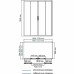Душевой уголок WasserKRAFT Lippe 170x90 профиль Серебристый стекло прозрачное
