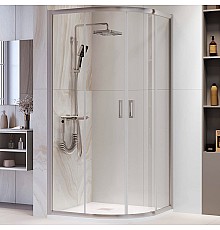 Душевой уголок RGW Passage PA-52 80x80 03085288-11 профиль Хром стекло прозрачное