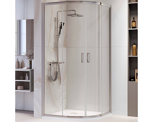 Душевой уголок RGW Passage PA-52 80x80 03085288-11 профиль Хром стекло прозрачное