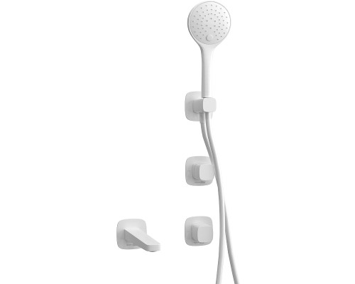 Смеситель для ванны WasserKRAFT Saale A9551.266.316.328.156.155 Белый матовый