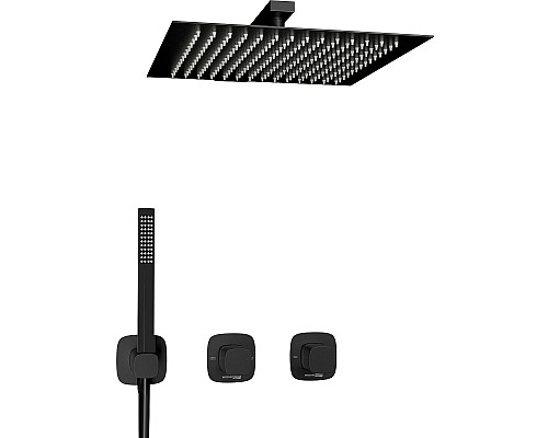 Душевая система WasserKRAFT Nuthe A9151.264.219.162.327.242.217 Черная матовая