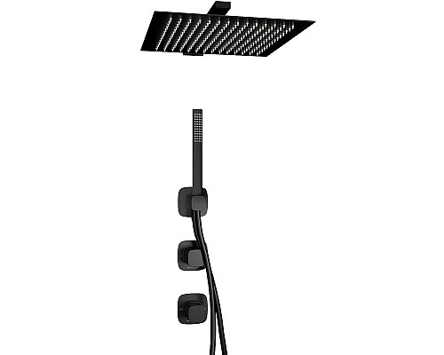 Душевая система WasserKRAFT Nuthe A9151.264.219.162.327.242.217 Черная матовая