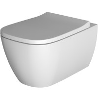 Унитаз Alice Wunder 45000101 подвесной Белый глянцевый без сиденья