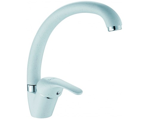 Смеситель для кухни D-Lin D150411-C Белый матовый