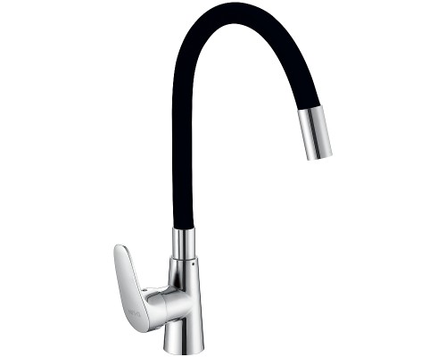 Смеситель для кухни D-Lin D155302-1 Хром Черный