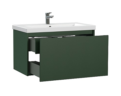 Тумба под раковину Cersanit Grande 80 64303 подвесная Зеленая