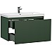 Тумба под раковину Cersanit Grande 80 64303 подвесная Зеленая