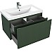 Тумба под раковину Cersanit Grande 80 64303 подвесная Зеленая