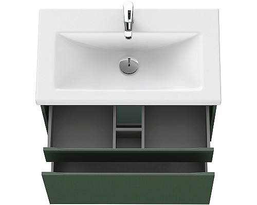 Тумба под раковину Cersanit Grande 80 64303 подвесная Зеленая
