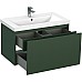 Тумба под раковину Cersanit Grande 80 64303 подвесная Зеленая