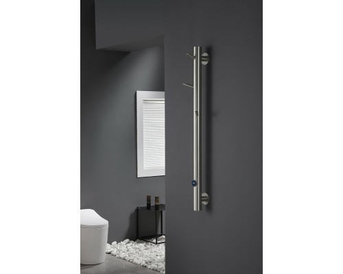 Электрический полотенцесушитель Boheme Uno 724-NB Никель