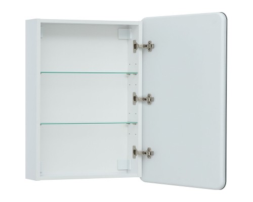 Зеркальный шкаф Aquanet Оптима 60 311860 с подсветкой Белый