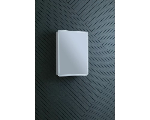 Зеркальный шкаф Aquanet Оптима 60 311860 с подсветкой Белый