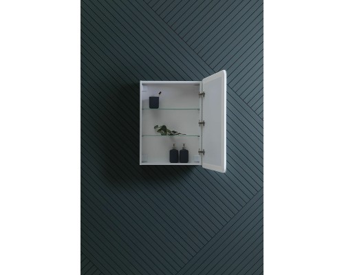 Зеркальный шкаф Aquanet Оптима 60 311860 с подсветкой Белый