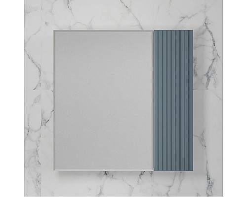 Зеркальный шкаф Style Line Стокгольм 70 ЛС-00002323 Графит софт