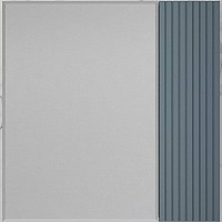 Зеркальный шкаф Style Line Стокгольм 70 ЛС-00002323 Графит софт