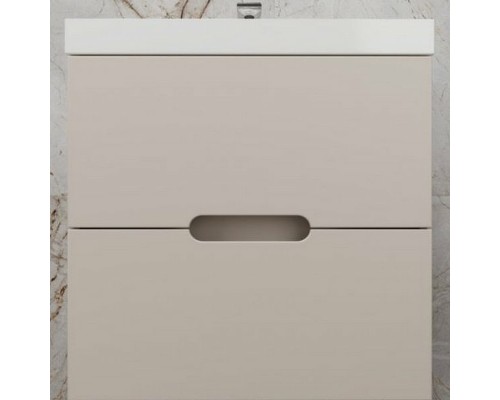 Тумба под раковину Style Line Матис 60 ЛС-00002310 подвесная Крем