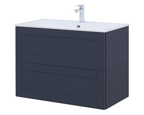 Тумба под раковину Aquanet Терра 90 313246 подвесная Маренго