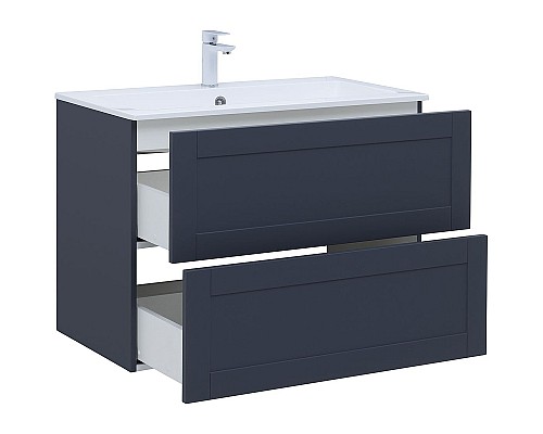 Тумба под раковину Aquanet Терра 90 313246 подвесная Маренго