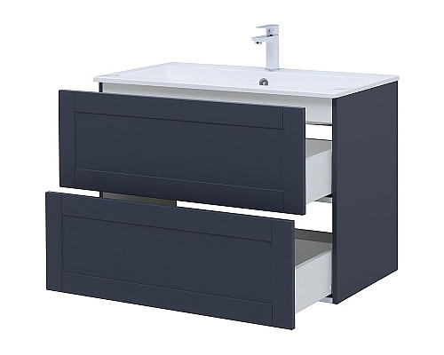 Тумба под раковину Aquanet Терра 90 313246 подвесная Маренго