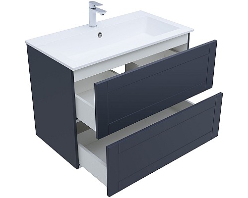 Тумба под раковину Aquanet Терра 90 313246 подвесная Маренго