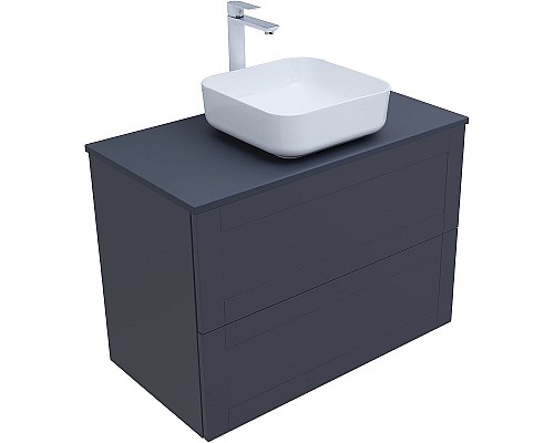 Тумба под раковину Aquanet Терра 90 313246 подвесная Маренго