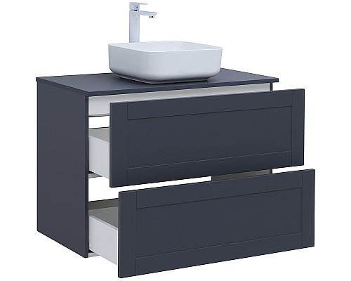 Тумба под раковину Aquanet Терра 90 313246 подвесная Маренго