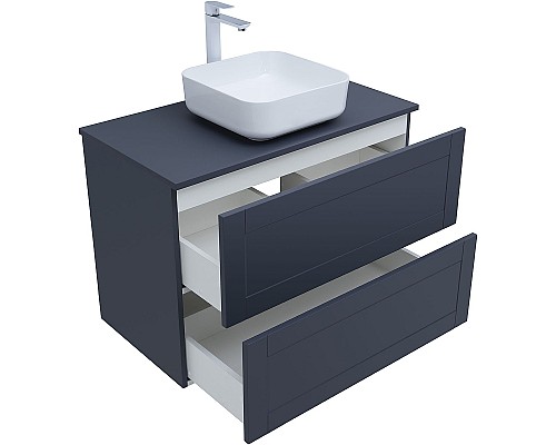 Тумба под раковину Aquanet Терра 90 313246 подвесная Маренго