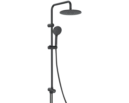 Душевая система Lemark LM8809BL Черная матовая
