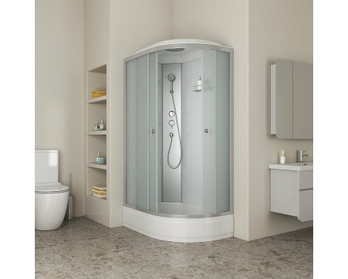 Душевая кабина Niagara Eco 120x80 L E120/80/26L/MT без гидромассажа