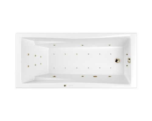 Акриловая ванна Whitecross Palace 170x75 0104.170075.100.ULTRA.BR с гидромассажем